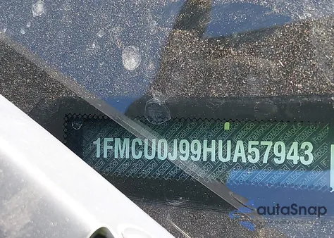 2017 Ford Escape Titanium from USA, damaged, VIN 1FMCU0J99HUA57943